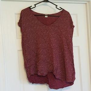 Old navy burgundy dolman top
